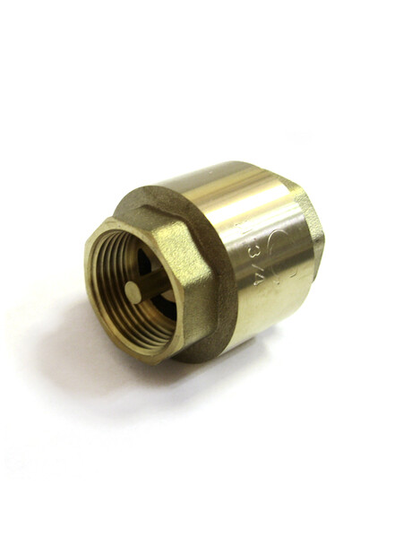 Обратный клапан 3/4" СТК (рег.№468190) (латунный золотник)