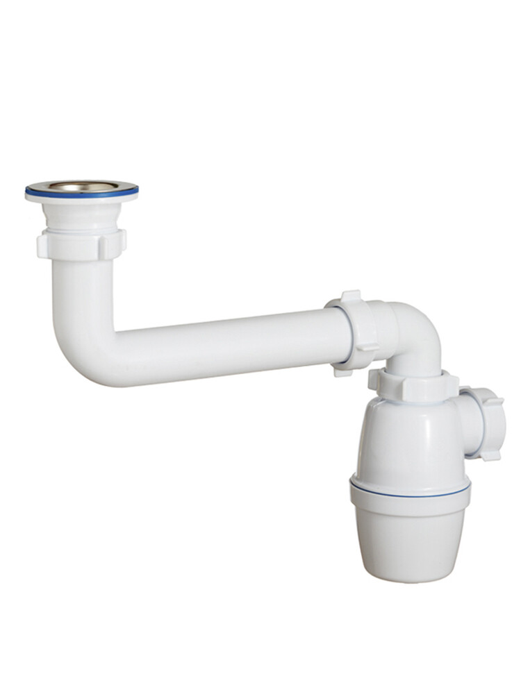 К-4003 Сифон бутылоч. ОРИО 1 1/2" х 40 со смещенным сливом