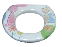 Сиденье д/унитаза мягкое с рисунком, ДЕТСКОЕ 