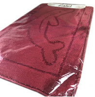 Коврик д/ванны 2 предм. ZALEL 60*100- красный Турция