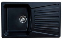 Мойка GRANICOM G-005 (800*495мм), 1 чаша+ крыло (антрацит)