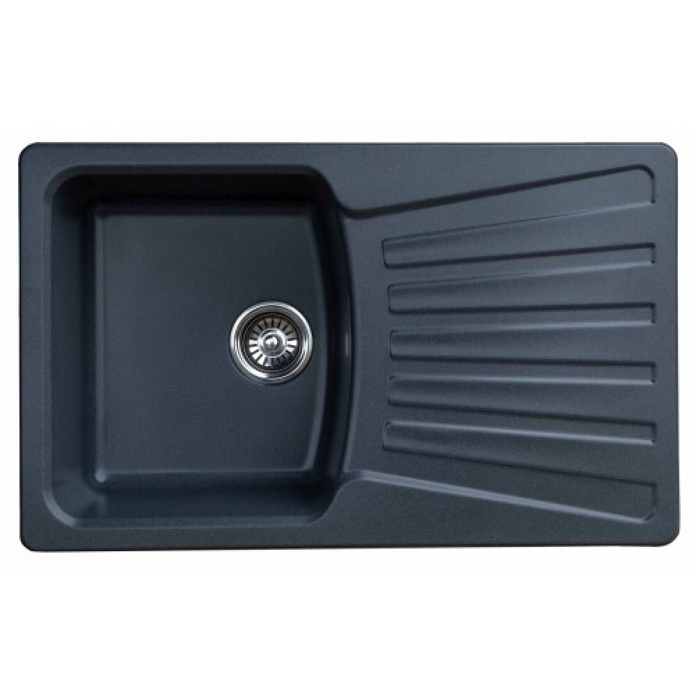 Мойка GRANICOM G-005 (800*495мм), 1 чаша+ крыло (грей)