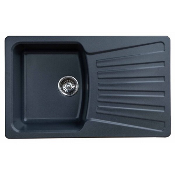 Мойка GRANICOM G-005 (800*495мм), 1 чаша+ крыло (грей)