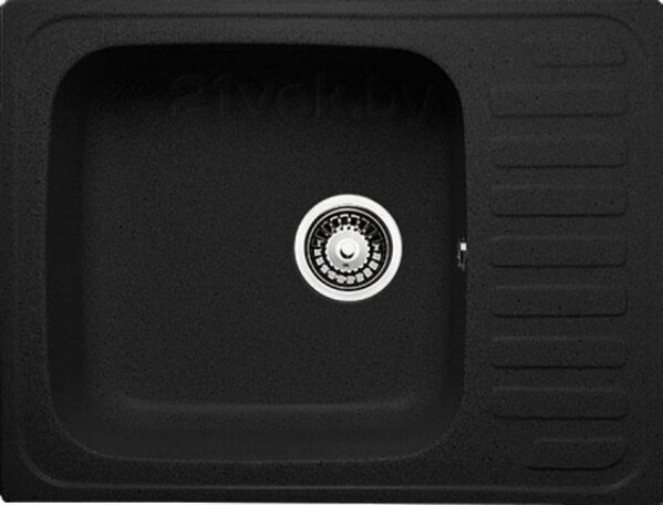 Мойка GRANICOM G-007 (560*445мм), 1 чаша+ крыло (антрацит)