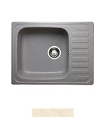 Мойка GRANICOM G-007 (560*445мм), 1 чаша+ крыло (шампань)