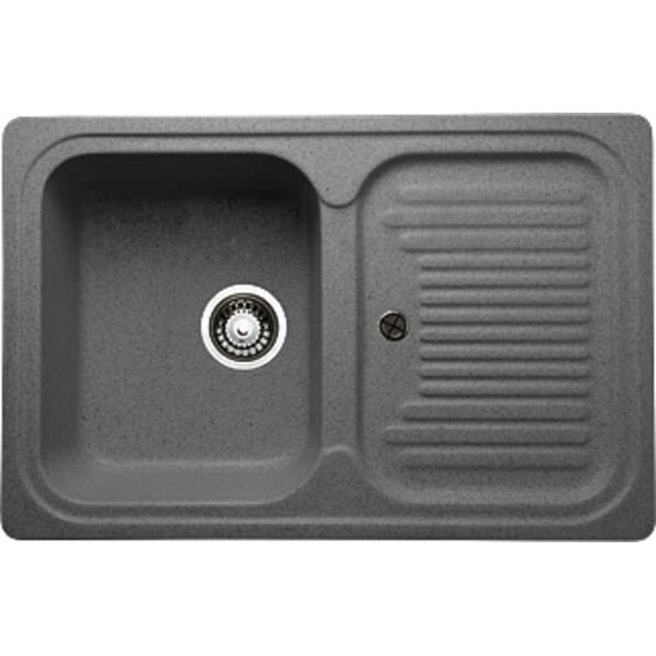 Мойка GRANICOM G-013 (760*505мм), 1 чаша+ крыло (грей)
