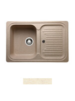 Мойка GRANICOM G-013 (760*505мм), 1 чаша+ крыло (шампань)