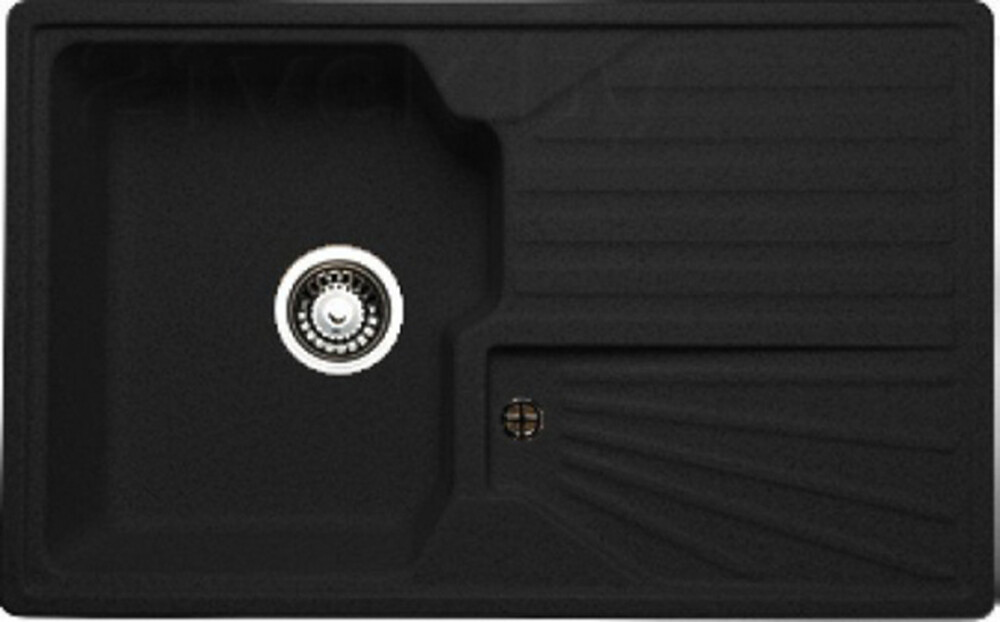 Мойка GRANICOM G-014 (780*490мм), 1 чаша+ крыло (антрацит)