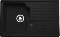 Мойка GRANICOM G-014 (780*490мм), 1 чаша+ крыло (антрацит)