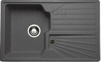 Мойка GRANICOM G-014 (780*490мм), 1 чаша+ крыло (грей)