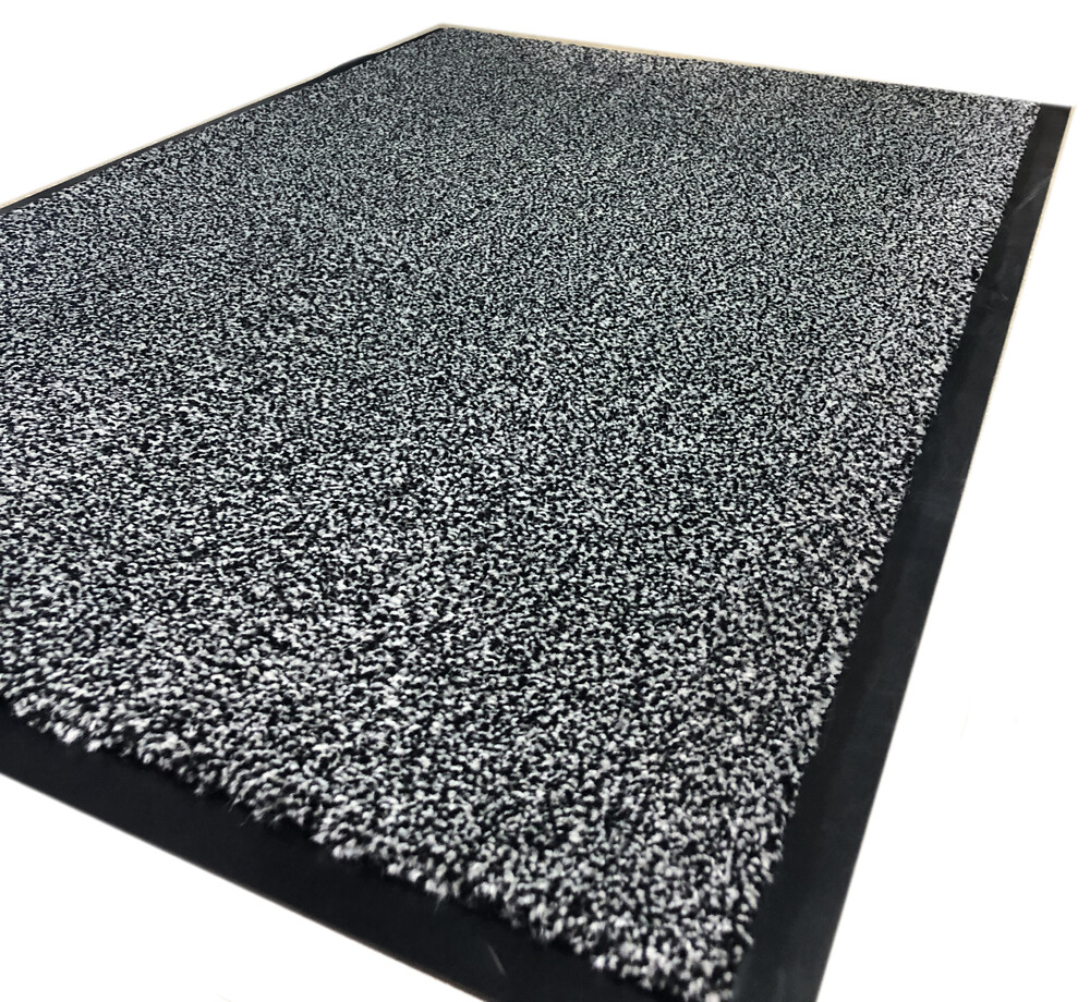 Коврик придверный влаговпитывающий 60*90 серый (3002)