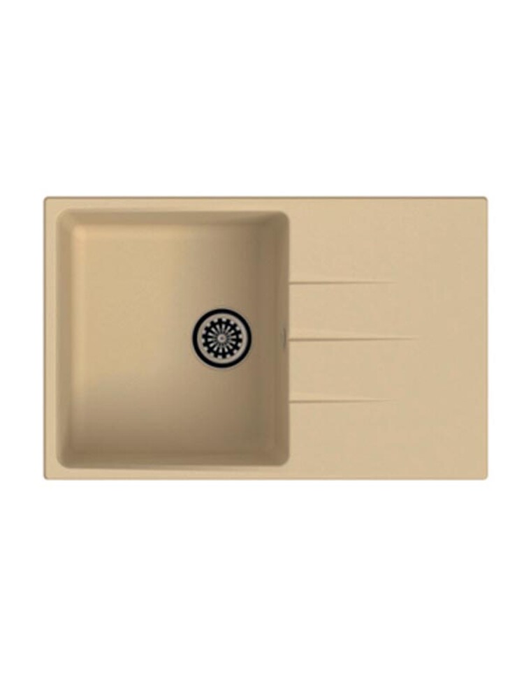 Мойка EWIGSTEIN Gerd 60 F (крем) 1 чаша+крыло 780*500мм