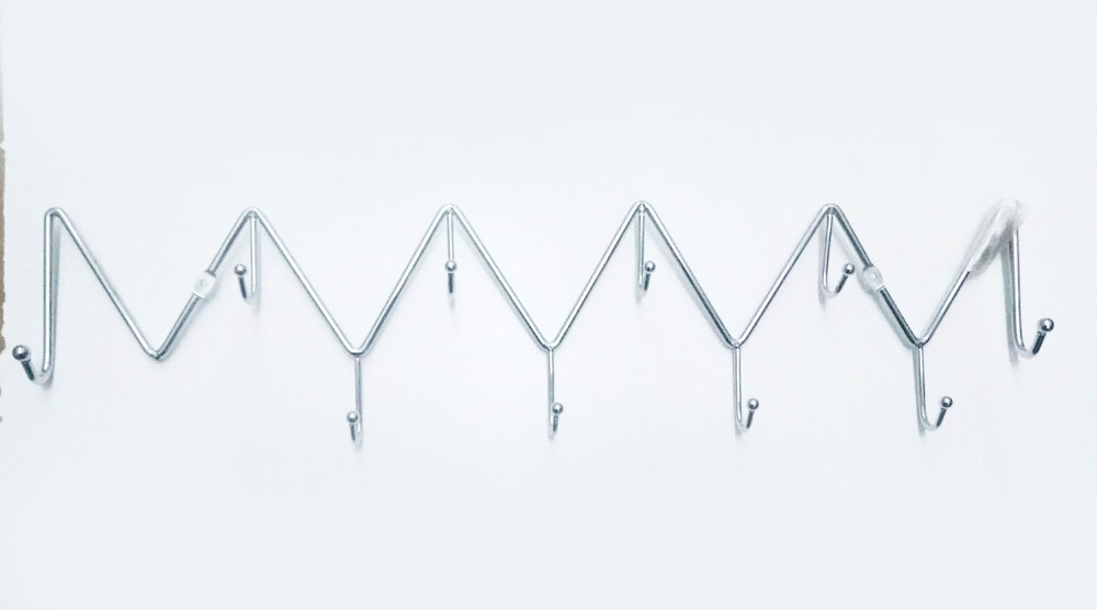 Вешалка с крючками11 кр. навесная волна (XSQ-990)