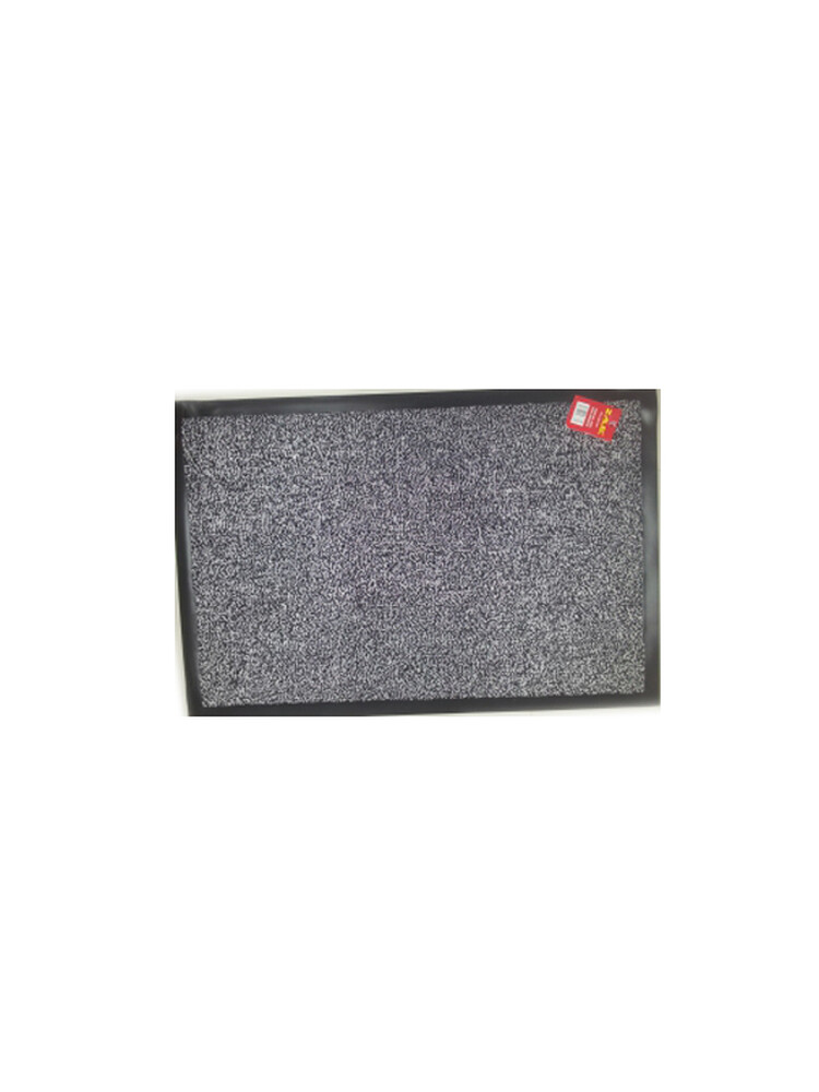 Коврик придверный влаговпитывающий 80*120 серый (3004/3002)
