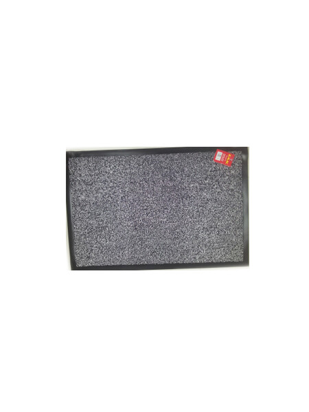 Коврик придверный влаговпитывающий 80*120 серый (3004/3002)