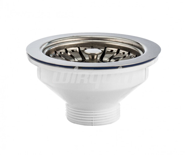 ВП 0645 Выпуск "Элит" с нержавеющей чашкой д. 112 мм