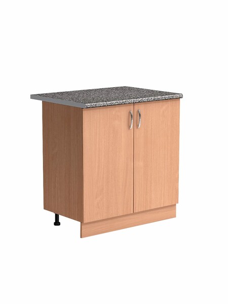 Рабочий стол 60 цвет Бук столешница Гранит SANTREK HOME (ЛДСП)