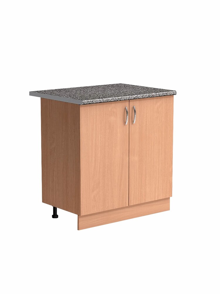 Рабочий стол 80 цвет Бук столешница Гранит SANTREK HOME (ЛДСП)