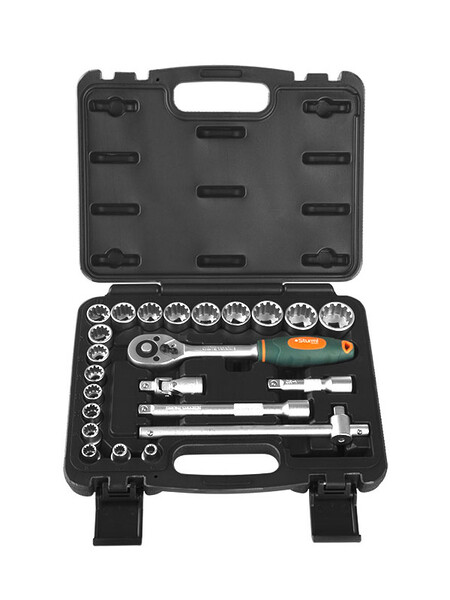 1045-20-S23 Набор головок 6-24мм 23 пред. Sturm!