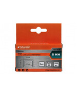 1071-02-08 Скобы для степлера 8мм (тип 53) 1000ШТ. В УПАК.,ОЦИНКОВАННЫЕ, ЗАКАЛЕННЫЕ Sturm!