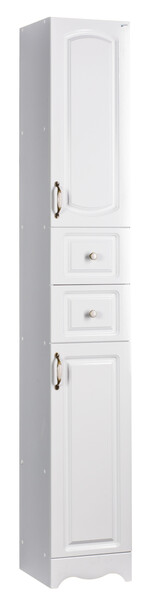 Пенал SANTREK HOME "Лаура" (Белый) 2 двери 2 ящик Правый 300х1953х316