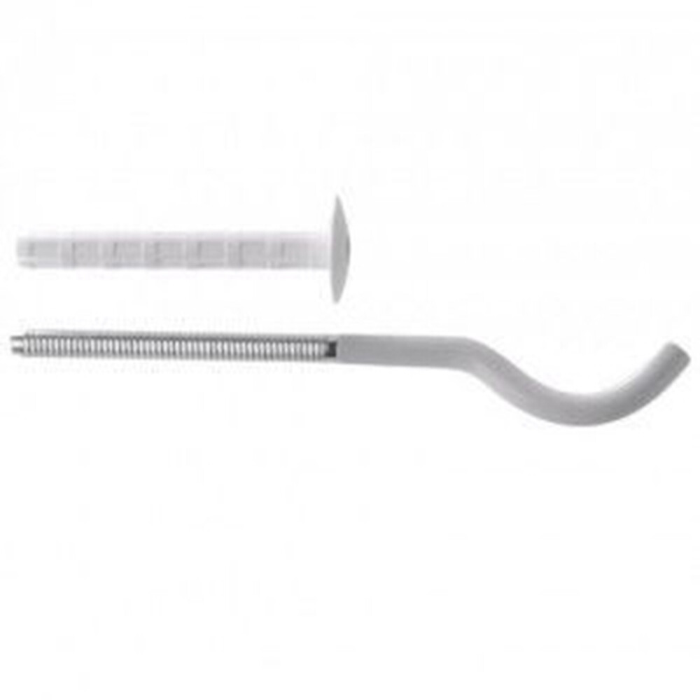 Кронштейн для радиатора анкерный с дюбелем круглый 10х200 для чугунных