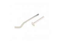 Кронштейн для радиатора анкерный с дюбелем плоский 9х220 для чугунных