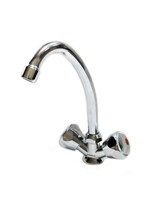 Смеситель Кухня DIABLO (рег.№377092) 1/2 м/к (090-R 06) пласт. маховик Мария 