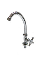 Смеситель Кухня DIABLO (рег.№377092) МОНО 1/2 м/к (080-R 12) пласт. маховик Крест прямой 