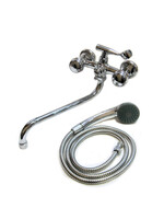 Смеситель Ванна DIABLO (рег.№377092) 1/2 м/к (070-R 61) пласт. маховик S-ка