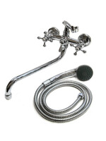 Смеситель Ванна DIABLO (рег.№377092) 1/2 м/к (070-R 11) пласт. маховик Крест 