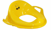 НАСАДКА на унитаз детская С ручками пластик (жёлтый) 