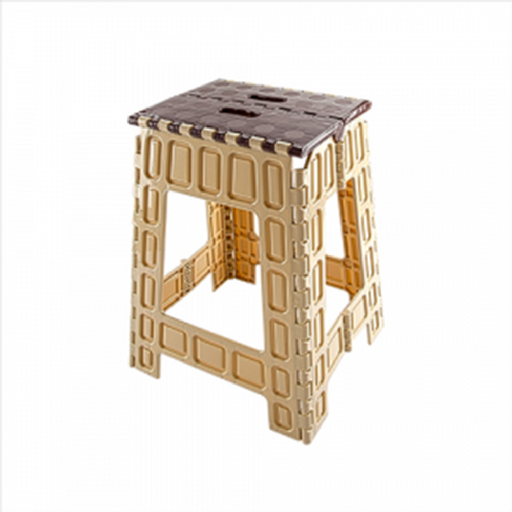 ТАБУРЕТ пластмасовый складной большой, цв.микс