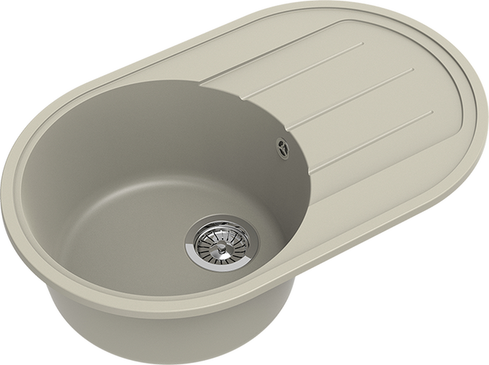 Мойка EWIGSTEIN Elegant R50F 762*480 чаша +крыло (топаз)