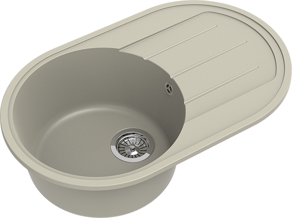 Мойка EWIGSTEIN Elegant R50F 762*480 чаша +крыло (топаз)