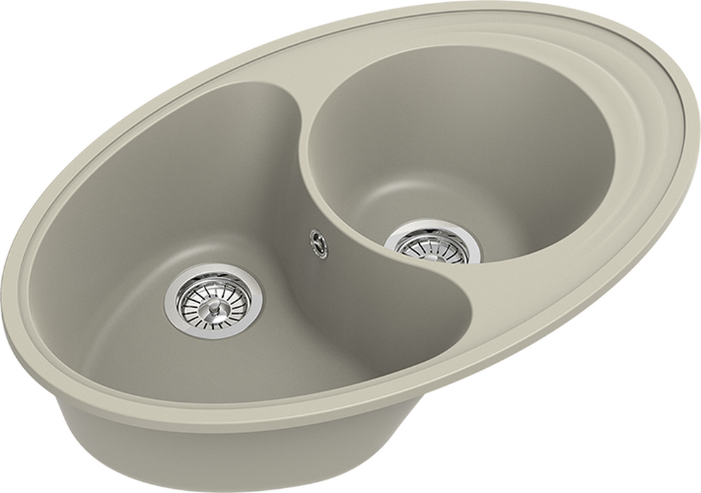 Мойка EWIGSTEIN Elegant W90KF 820*520 1.5 чаши +крыло (топаз)