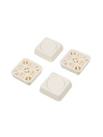 Подставка для стиральной машины и холодильника Антивибрационная (4шт) (квадрат)