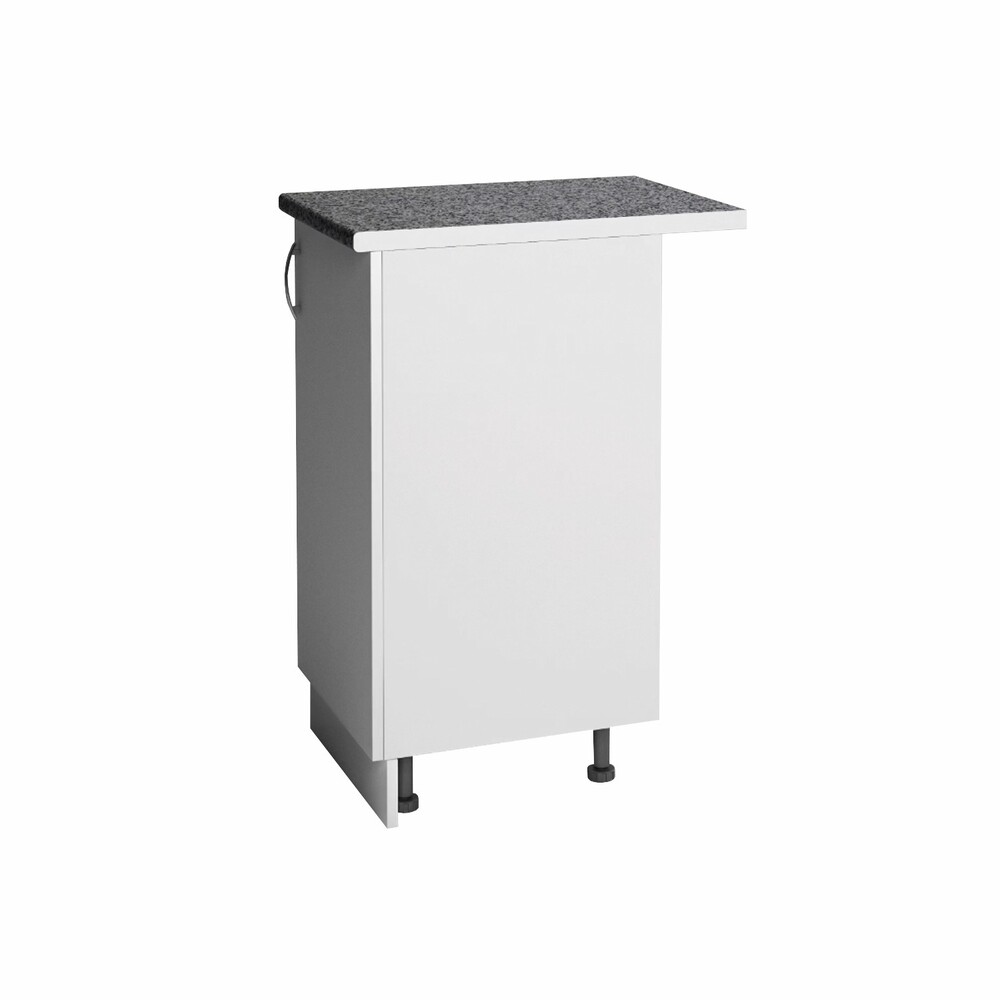 Рабочий стол 40 цвет Белый столешница Гранит SANTREK HOME (ЛДСП)