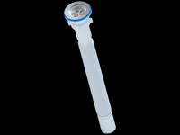G114 Гофросифон АНИ Пласт 1 1/2"*40 удлинённый, L525-1355мм