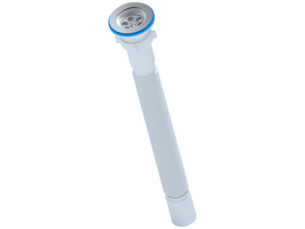 G114 Гофросифон АНИ Пласт 1 1/2"*40 удлинённый, L525-1355мм