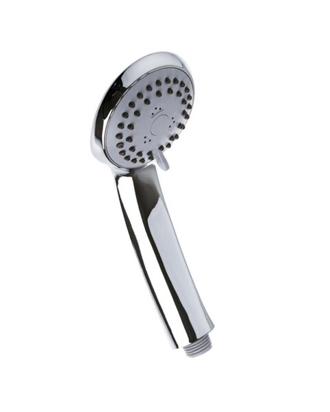 Лейка  SANTREK AQUA MS-6011 пакет (хром) 3-х режимная d=75мм L=215мм