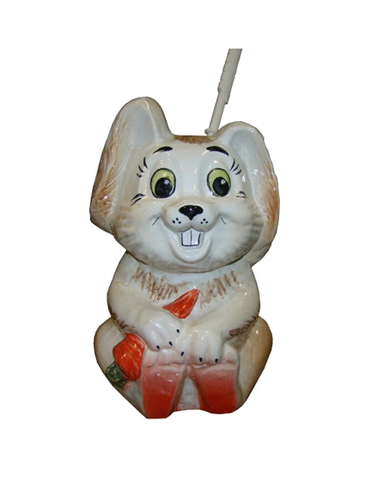 Подставка под ёрш (+ ершик) "Заяц" 