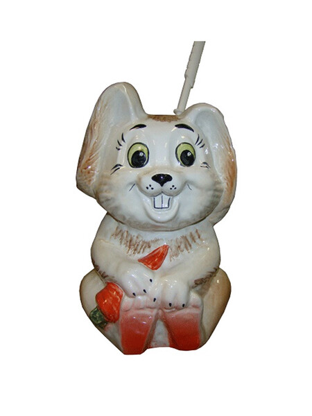 Подставка под ёрш (+ ершик) "Заяц" 