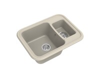 Мойка EWIGSTEIN Antik 60К 1,5 чаши 660х510 мм (бежевый)