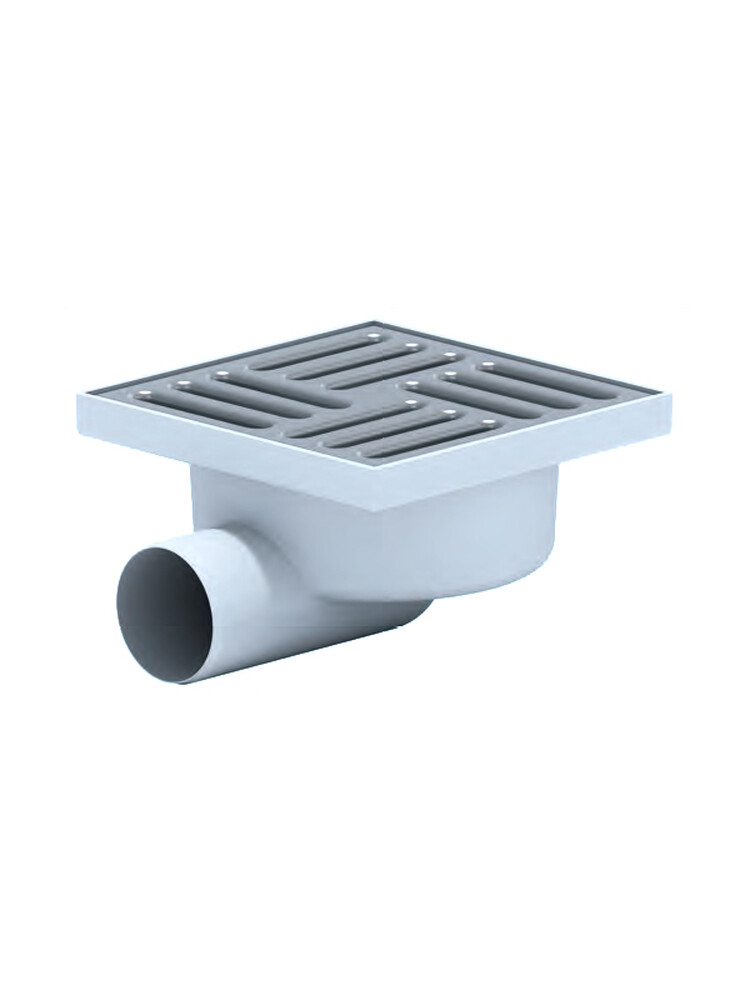 TA5112 Трап 50 горизонт реш из нерж стали 150*150