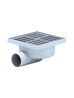 TA5112 Трап 50 горизонт реш из нерж стали 150*150