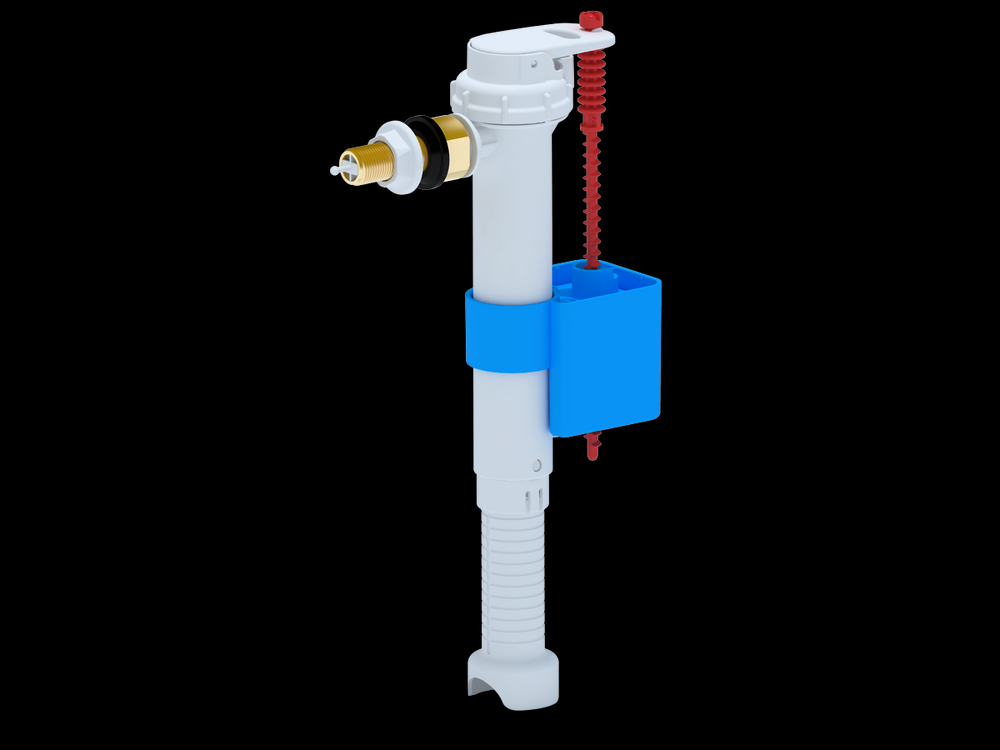 WC5040 Заливной механизм АНИ Пласт бок.подводка 3/8 латунь