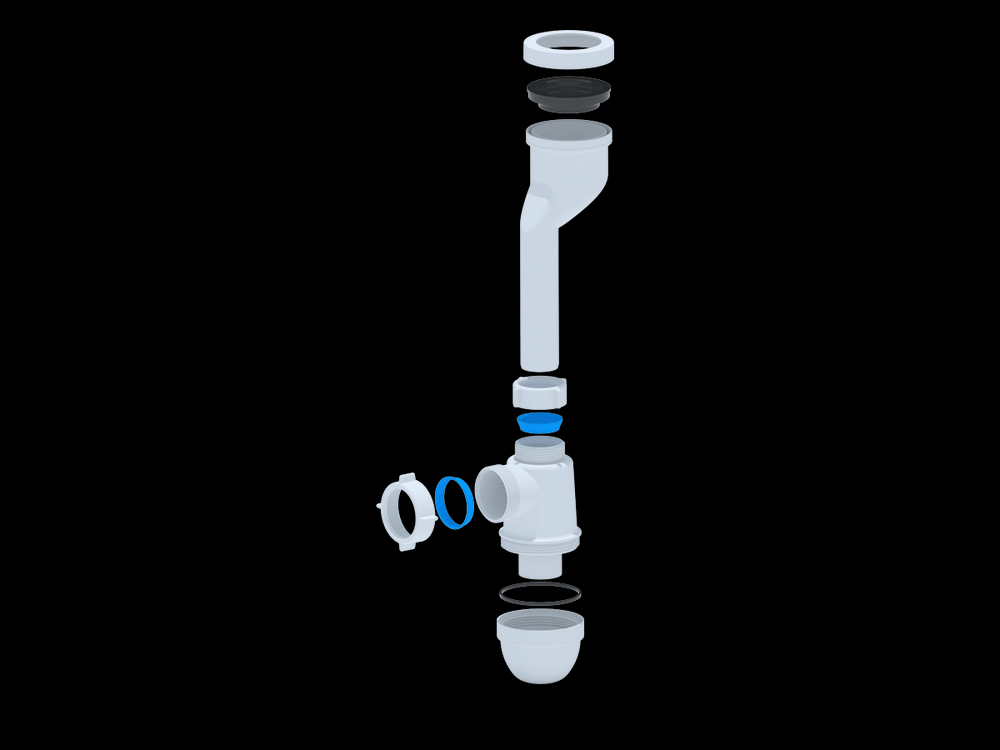 U0100 Сифон для писуара с выходом 40 АНИ Пласт