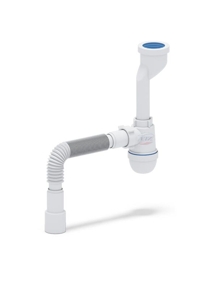 U0115 Сифон для писуара с трубой 40*40/50 АНИ Пласт