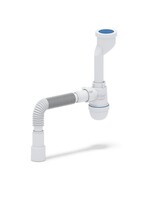 U0115 Сифон для писуара с трубой 40*40/50 АНИ Пласт